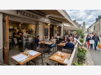 Vente restaurant pizzeria terrasse dept Morbihan