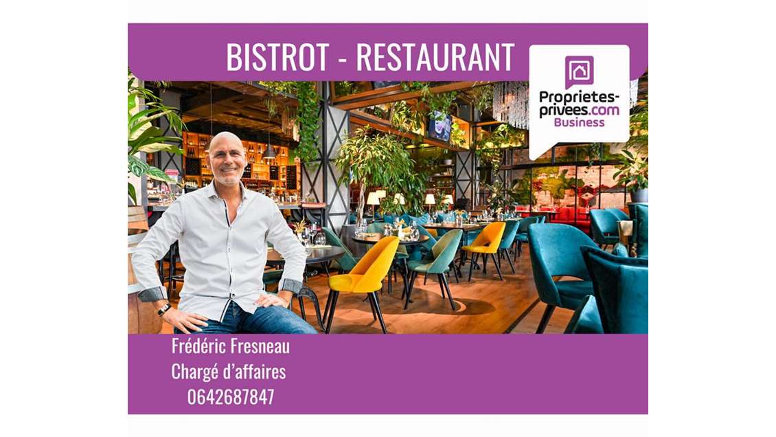 Vente restaurant avec terrasse Sud Vannes