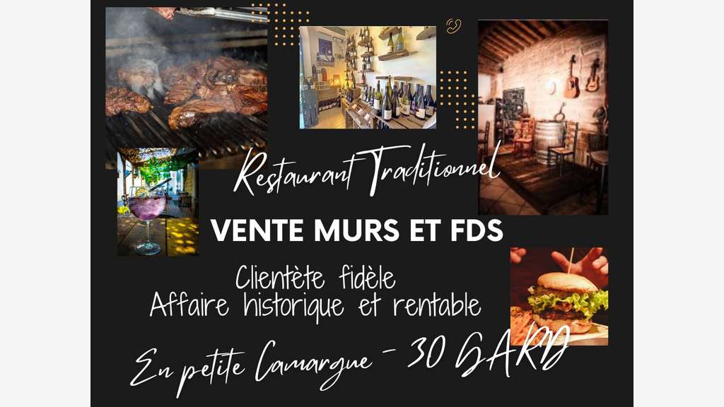 Murs et FDS restaurant Petite Camargue GARD 30
