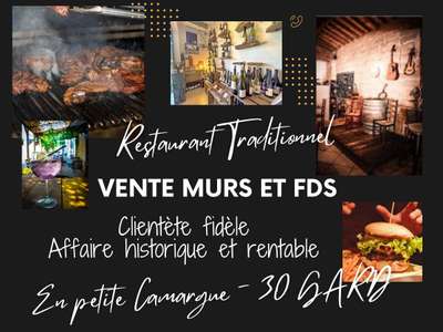 Murs et FDS restaurant Petite Camargue GARD 30