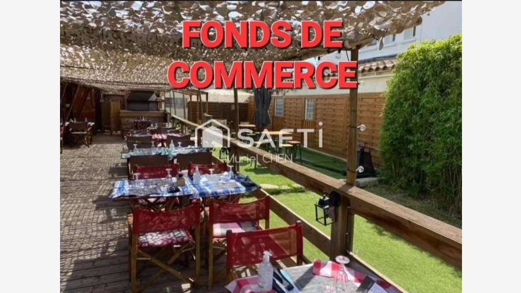 Cession restaurant 80m² Vauvert empl stratégique