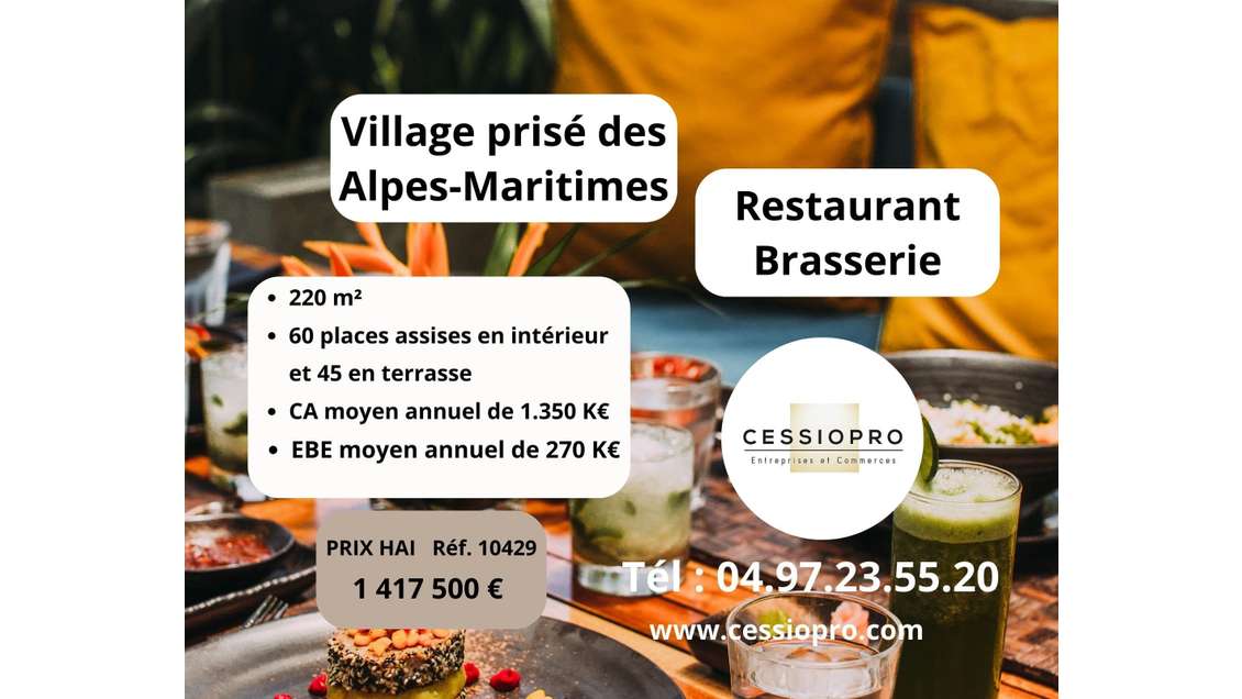Cède restaurant brasserie village prisé des Alpes