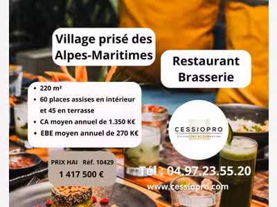 Cède restaurant brasserie village prisé des Alpes