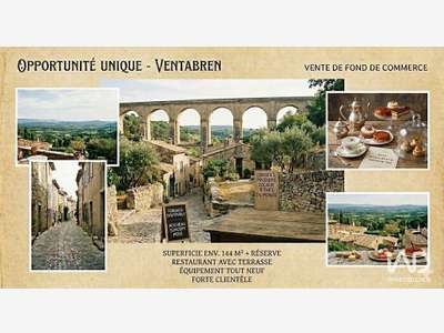 Vente restaurant clés en main à Ventabren
