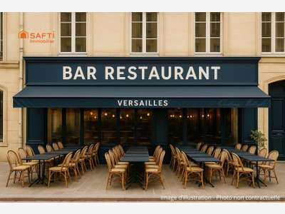 Vente restaurant idéalement situé à Versailles