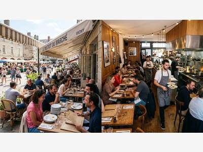 Vente restaurant 50 couverts terrasse centre Vichy