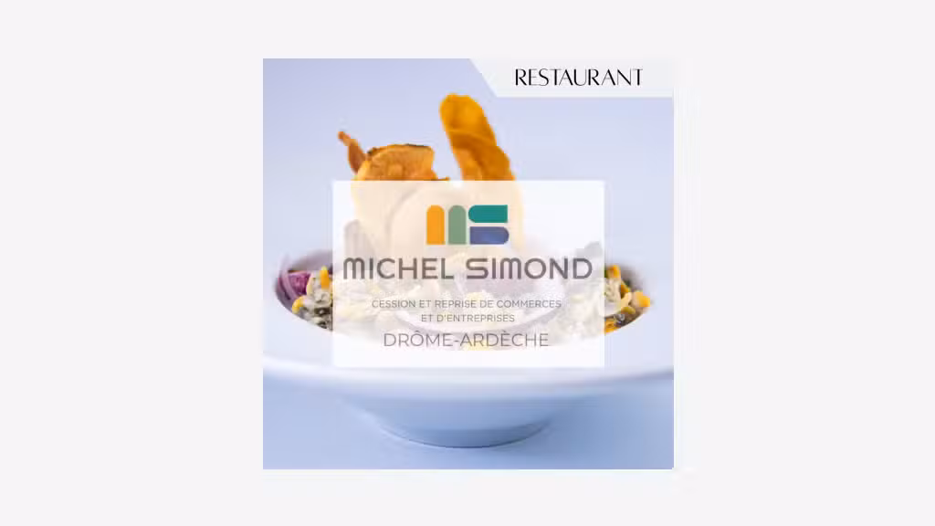 A vendre restaurant en ville dynamique Drôme
