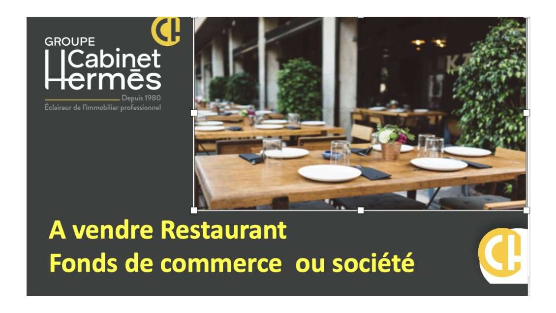 Vente FDC ou titres restaurant zone commerciale 74