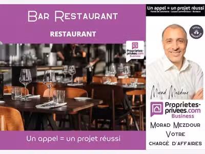 Cède bar restaurant 96 couverts Villeneuve d'Ascq