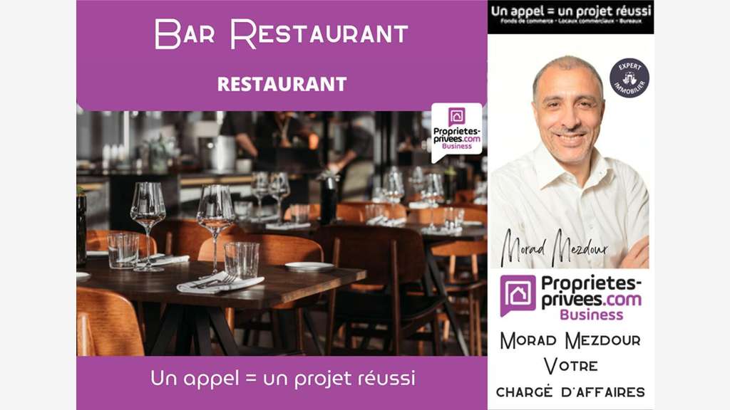 Cède bar restaurant 96 couverts Villeneuve d'Ascq