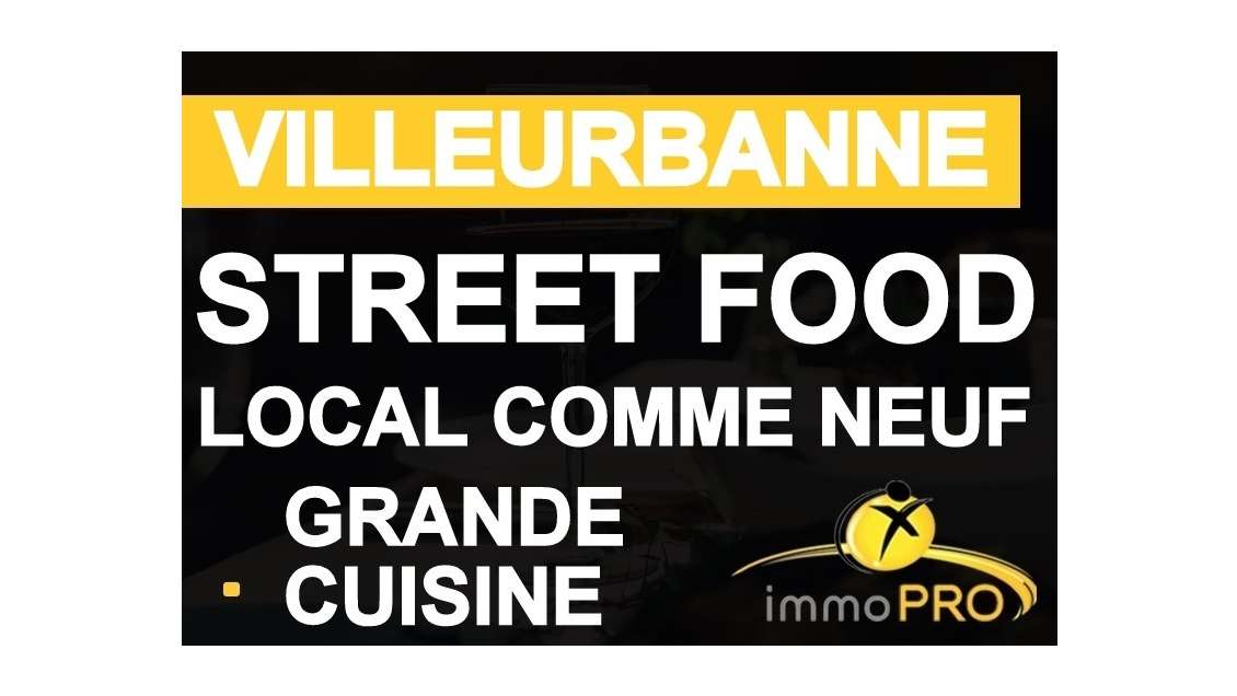 Vente FDC fast food comme neuf à Villeurbanne