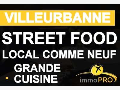 Vente FDC fast food comme neuf à Villeurbanne