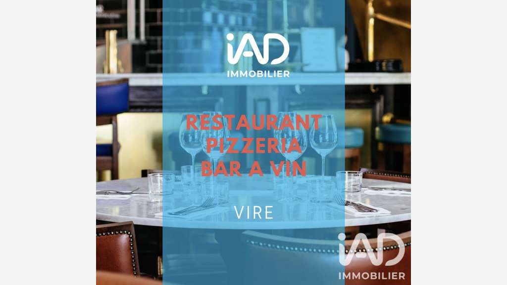 Vente restaurant pizzeria et bar à vin à Vire