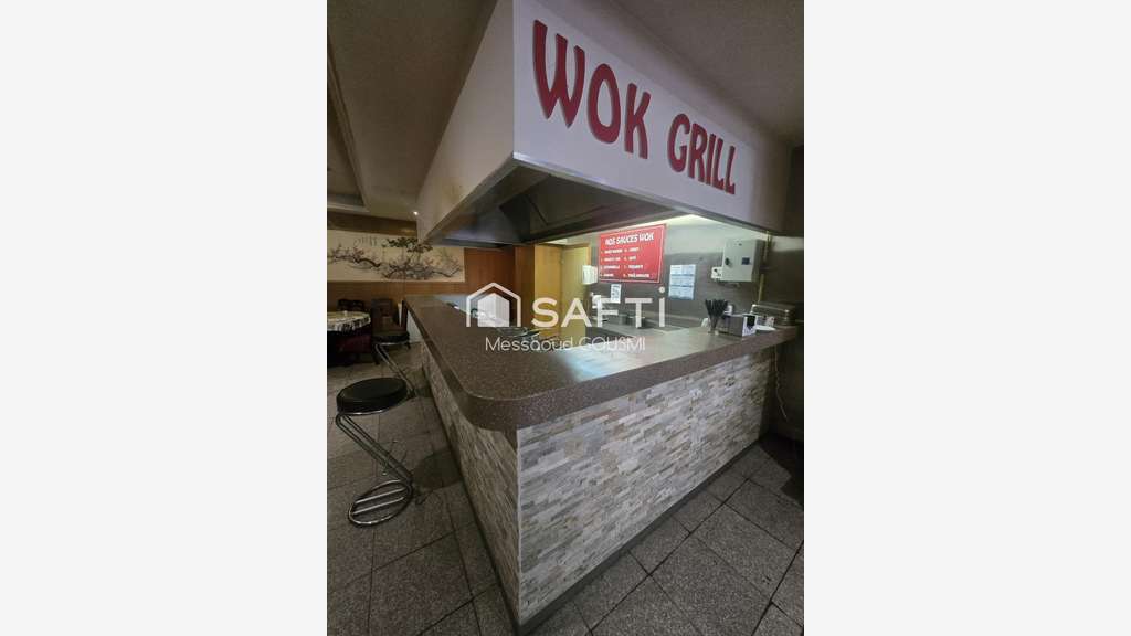 Vente FDC restaurant axe ultra stratégique Grigny