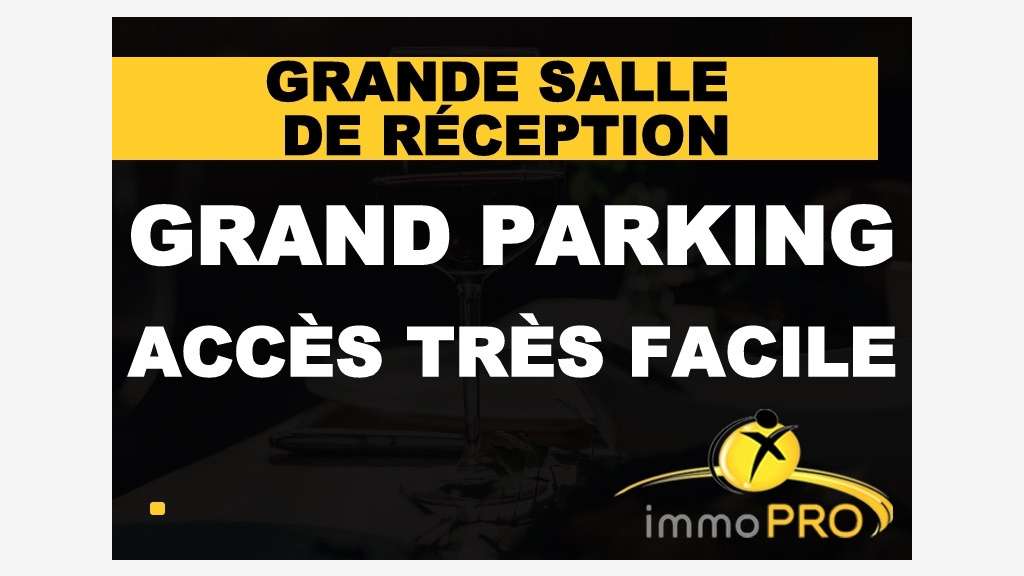 Vente grande salle de réception sur Voiron
