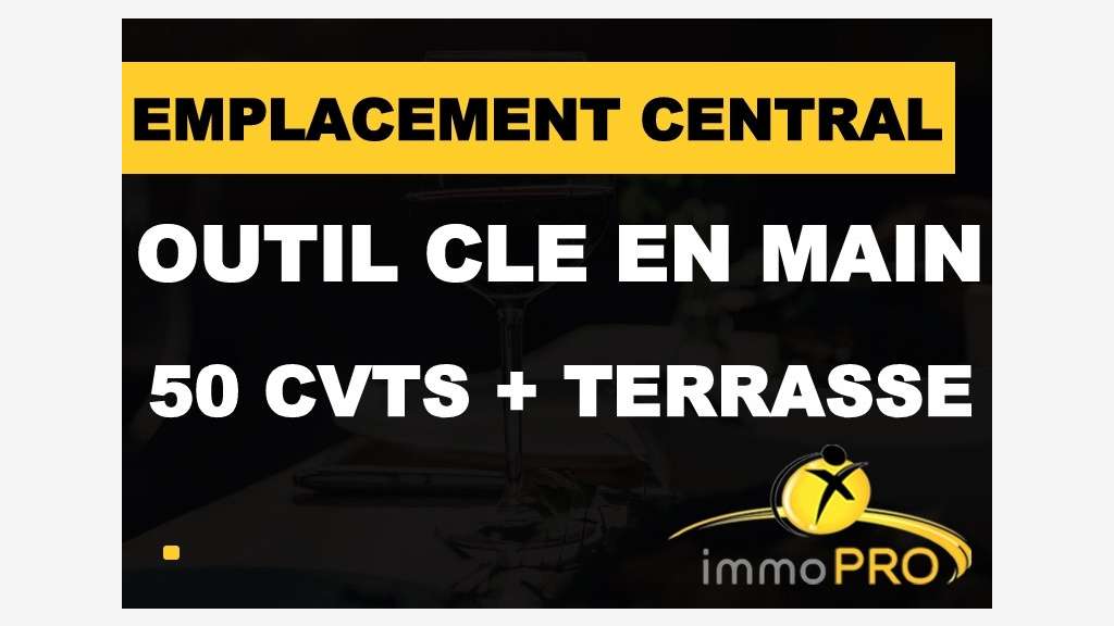 Vente salle avec du charme bien décorée à Voiron