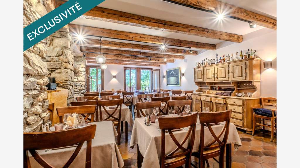 Vente restaurant typique terrasse Yvoire ( 74140 )