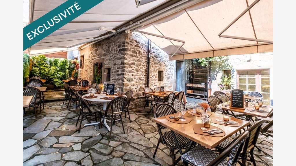Vente restaurant typique terrasse Yvoire ( 74140 )