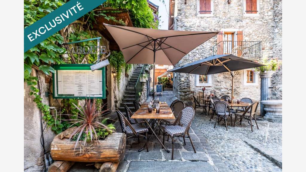 Vente restaurant typique terrasse Yvoire ( 74140 )
