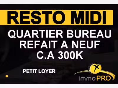 Vente resto du midi sur axe très passant à Lyon