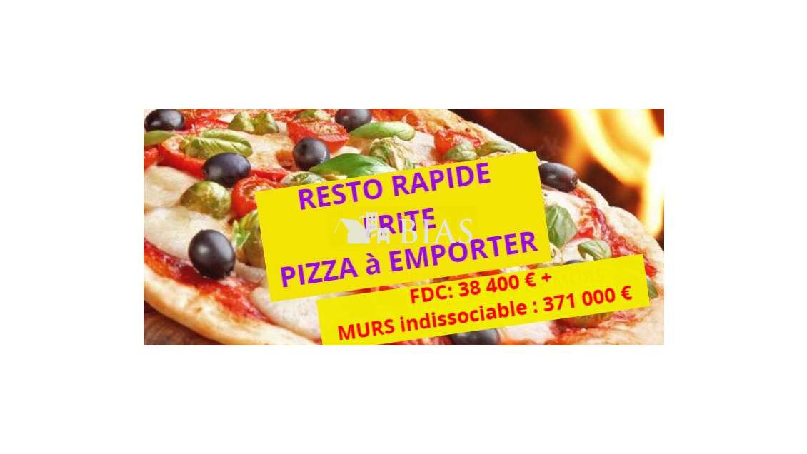 Cède resto rapide pizza vente à emporter dept 76