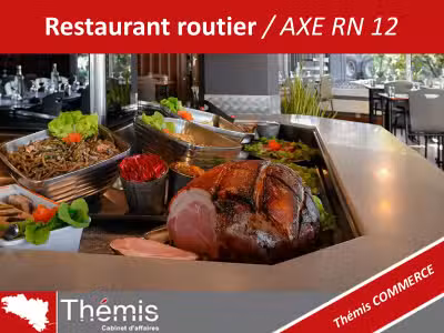 Vente resto routier axe RN12 Bretagne
