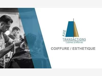 Salon de coiffure à vendre en centre ville Vendée 