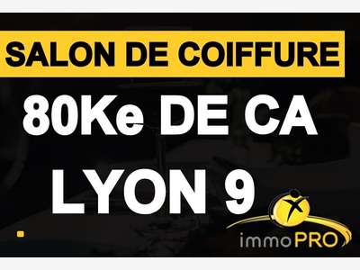 Salon de coiffure de 90m² à vendre à Lyon 69009