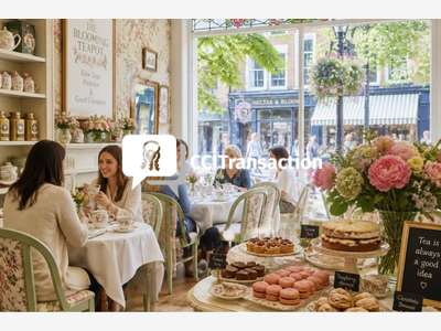 Vente salon de thé concept unique dans l'Eure