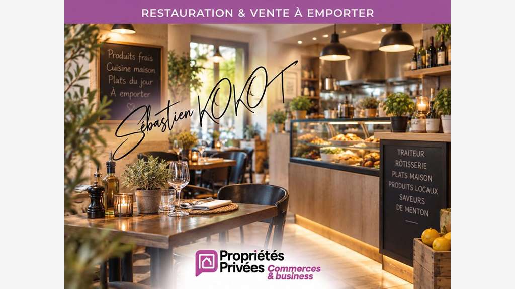 MENTON - Restaurant, traiteur, vente à emporter 