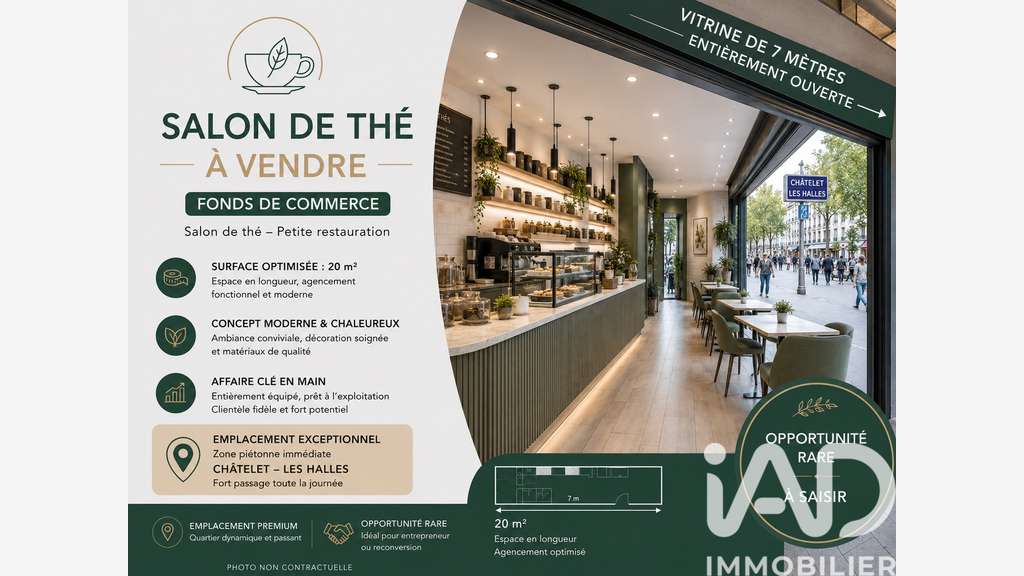 AV salon de thé à Paris 75003 Châtelet-Les-Halles