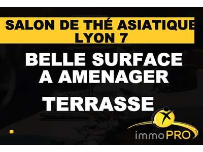 Vente Salon de thé à Lyon 7e