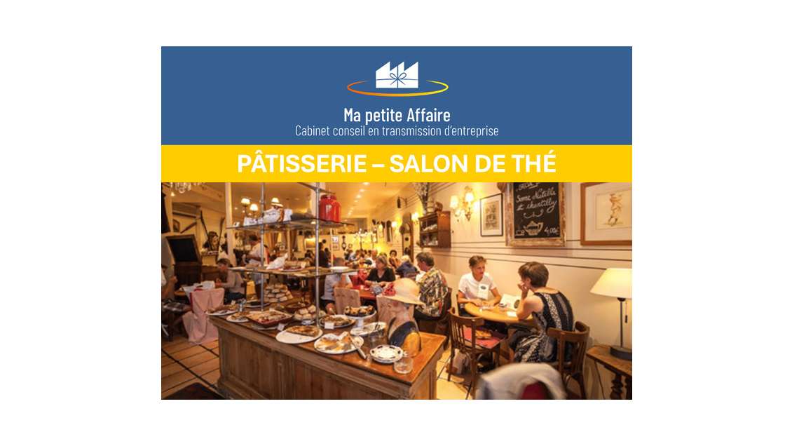 Vente FDC pâtisserie salon de thé à Tours sud est