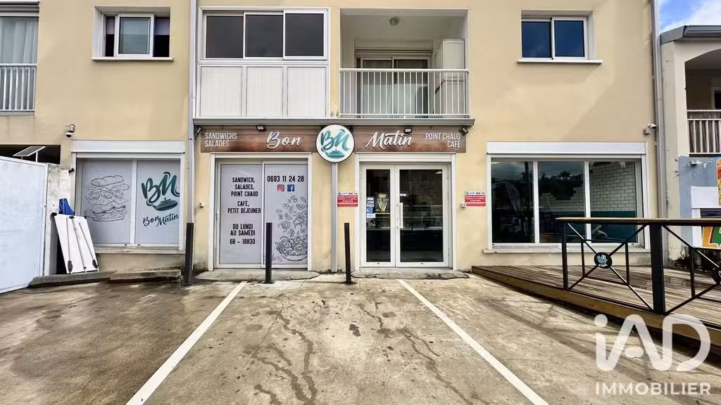 Vente enseigne de saladerie sandwicherie au Tampon