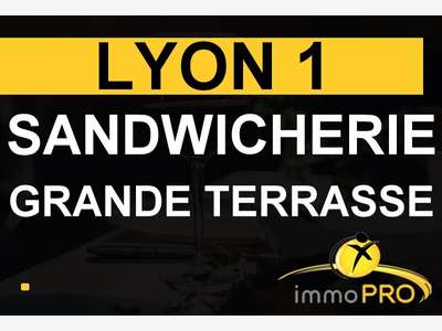 A vendre sandwicherie avec potentiel à Lyon centre