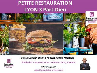 Vente Restauration rapide à Lyon 3e
