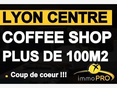 Vente salon de thé 100m² emplacement idéal à Lyon