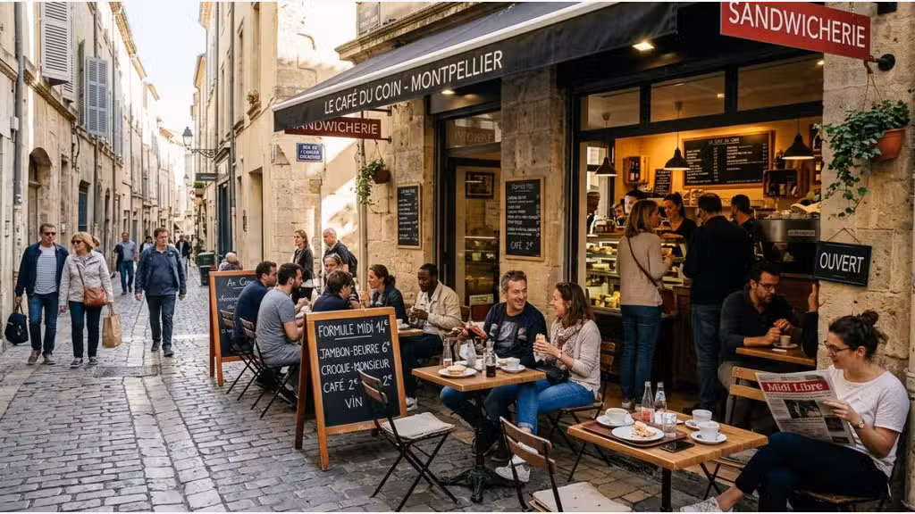 Cède FDC café sandwicherie empl N°1 à Montpellier