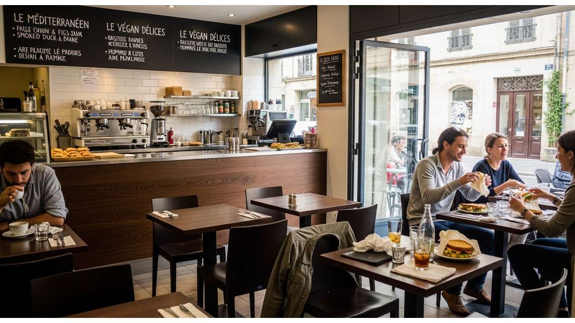 AV restauration rapide haut de gamme à Montpellier