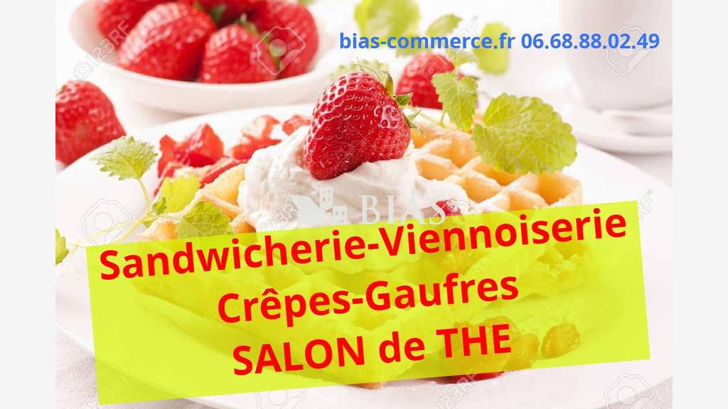 Vente sandwicherie viennoiserie saladerie dept 76