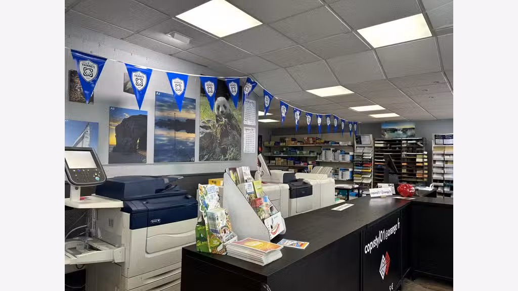 Vente FDC reprographie, copies Vannes centre