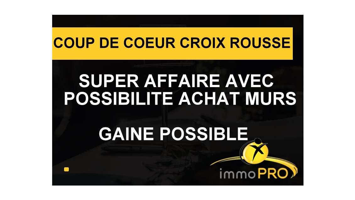 A vendre sublime affaire sur Lyon Croix Rousse