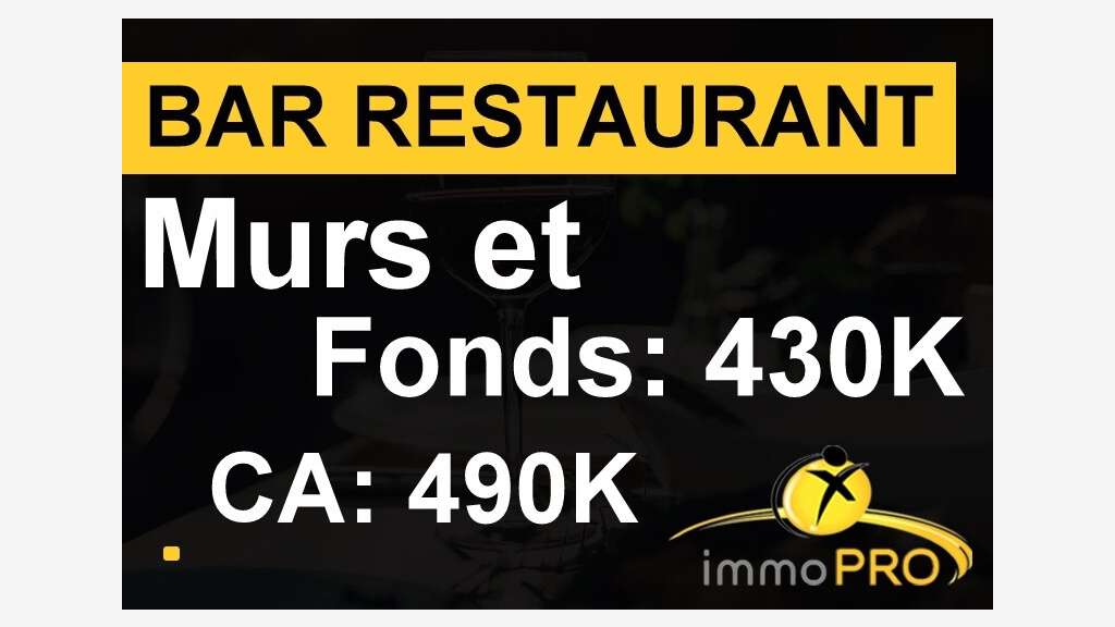 Vente bar restaurant avec terrasse à Lyon