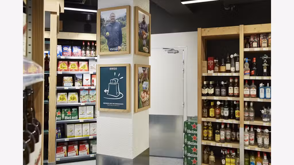 Vente supérette en station de ski à Prapoutel