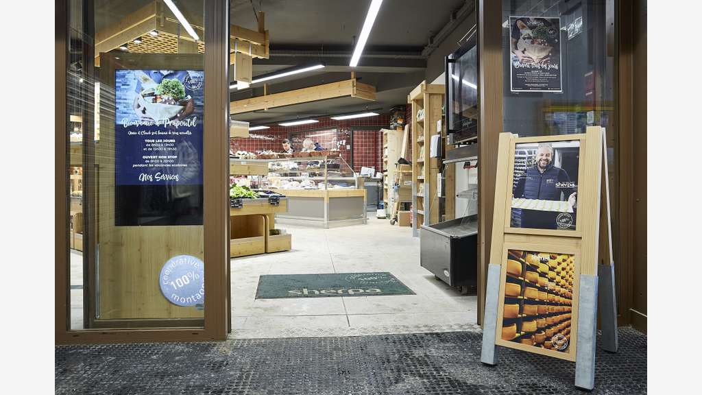 Vente supérette en station de ski à Prapoutel