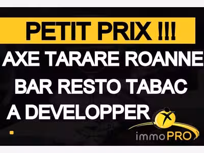 Vend bar restaurant tabac sur l'axe Tarare Roanne