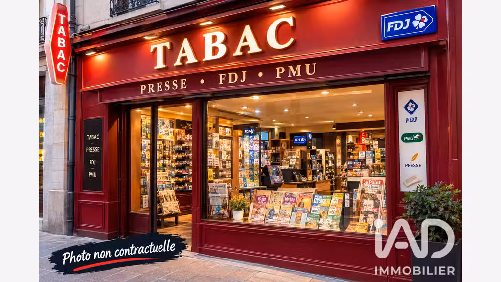 Vente tabac presse FDJ PMU centre commercial Évry