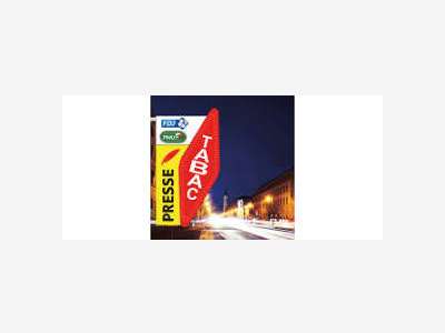 Vente tabac presse FDJ ville de bord de mer 06