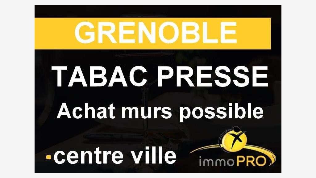 A vendre tabac presse loto à Grenoble centre