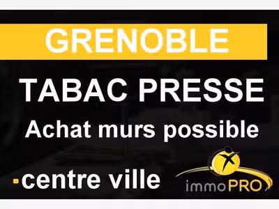 A vendre tabac presse loto à Grenoble centre